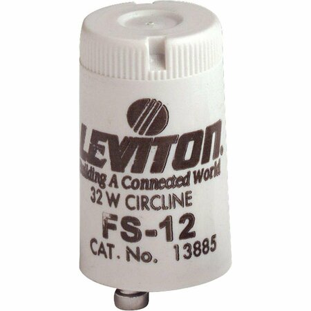 LEVITON 32W 2-Pin Circline FS-12 Fluorescent Starter 001-13885-000
